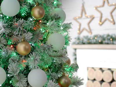 Glow-worm lights - Jolly holly - 1000 LEDs