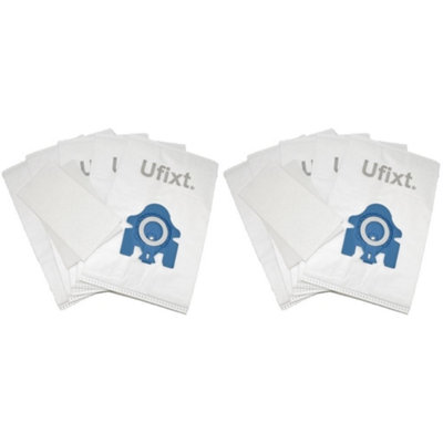 GN Bags For Miele Vacuum Cleaner Dust Bags Type GN x 10 + Filters by Ufixt