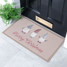 Gnome Merry Christmas Outdoor Doormat 70 x 40cm