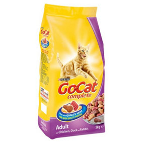 Go-cat Adult Cat Food with Chicken & Duck 2kg
