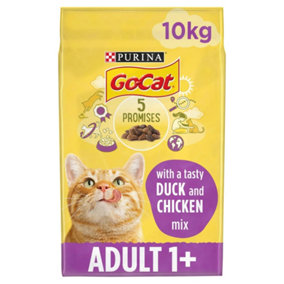 Go-Cat Adult Cat Food with Chicken Duck & Rabbit 10Kg