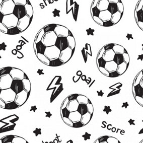 Goal Wallpaper In Black and White