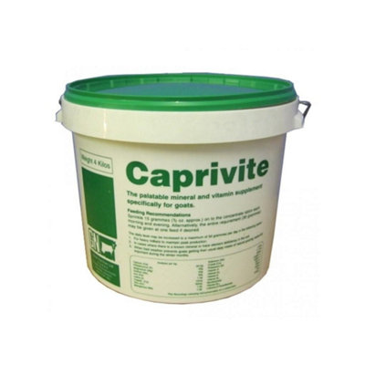 Goat Nutrition Caprivite May Vary (4kg)