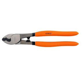 GOBEST cable cutter size 200 mm, non slip handle