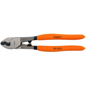 GOBEST cable cutter size 240 mm, non slip handle