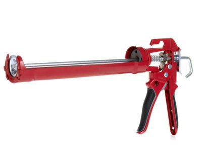 GOBEST GB0006, heavy duty silicone caulking gun, 11 inch, soft grip