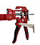 GOBEST GB-0006, heavy duty silicone caulking gun, 11 inch, soft grip, tip cutter