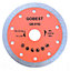 GOBEST GB-0102, angle grinder tile cutting diamond disc 125 mm, 22.2 mm bore