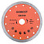 GOBEST GB-0104, angle grinder disc, tile cutting diamond disc 180 mm, 25.4 bore