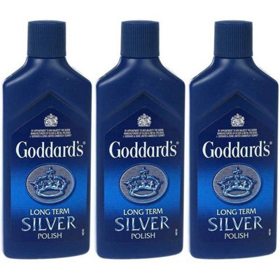 Goddards Long Term Silver Polish 125ml (Pack of 3) DIY at B&Q