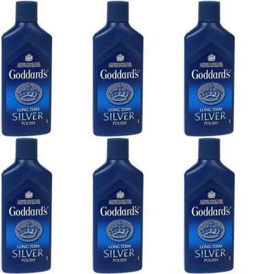 Goddards Long Term Silver Polish 125ml (Pack of 6) DIY at B&Q