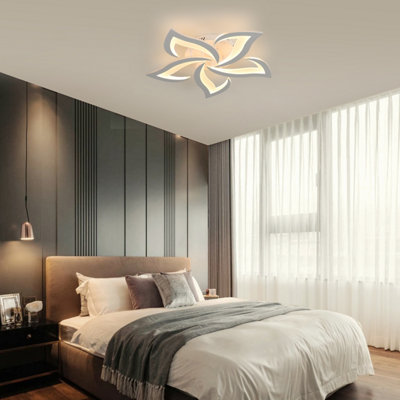 Goeco 5-Light Swallowtail Ceiling Lamp 3000K Warm Light,60W