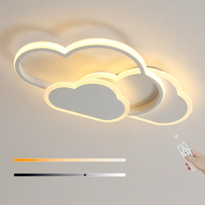 Goeco Creative Dimmable LED ceiling lamp with remote control 3000-6500k