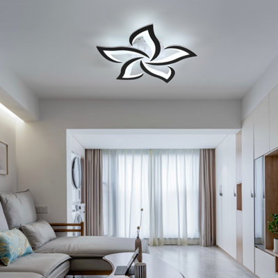 Goeco Creative Flower Flower LED Ceiling Led Modern Design 60w,6000k