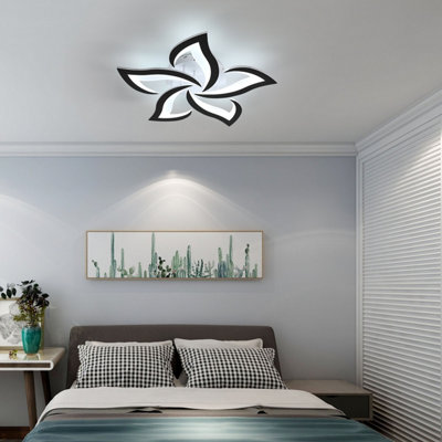 Goeco Creative Flower Flower LED Ceiling Led Modern Design 60w,6000k