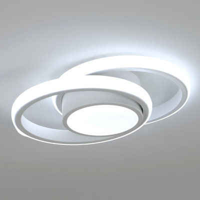 Goeco LED ceiling lamp, 32w 2500lm, cold white