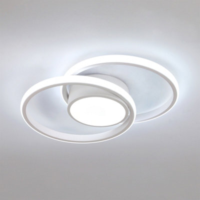 Goeco LED ceiling light, 42W 4000LM, Cold white 6500K, Dia 40cm