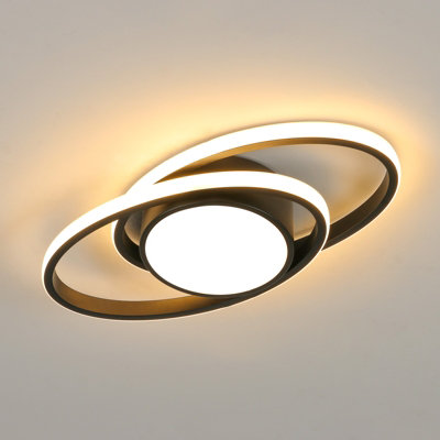 Goeco Modern LED Round Ceiling Lamp,39W, 3000k