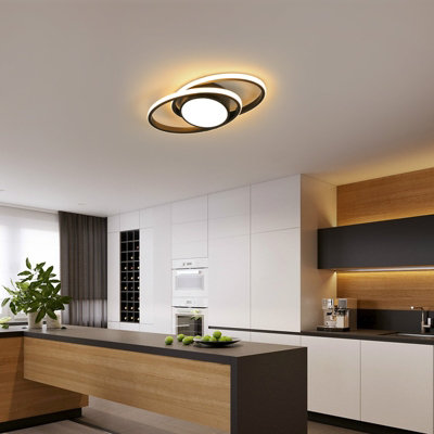 Goeco Modern LED Round Ceiling Lamp,39W, 3000k
