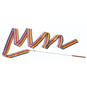 Goki Rainbow Gymnastic Ribbons Streamer - Set of 12