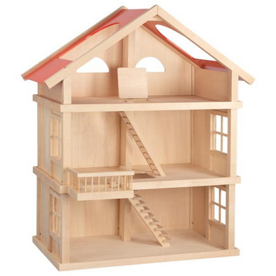 Real wood shop dollhouse