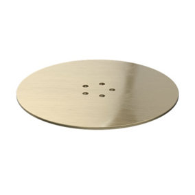 Gold 90mm Brass Replacement Shower Waste Cover
