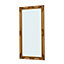 Gold Antique Decorative Rectangle Oversized Mirror for Wall 120 x 60CM
