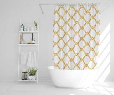Gold Chainlink Rope (Shower Curtain) / Default Title Price Comparisons | Compare The Build