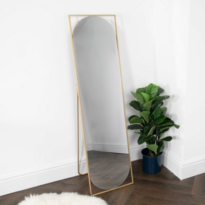 Cheap standing store mirror