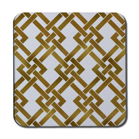 Gold Geometric Chain (Coaster) / Default Title