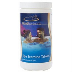 Gold Horizons  Spa Bromine Tablets 1 X 1kg Slow release chlorinefree