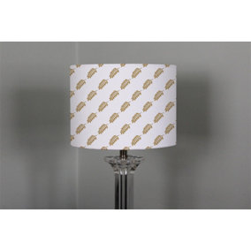 Gold Leaf Pattern (Ceiling & Lamp Shade) / 25cm x 22cm / Lamp Shade