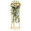 Gold Metal Flower Stand Road Leads for Wedding and Party
