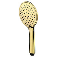 Gold Plastic Shower Head Multifunction Universal Bathroom Handle Replacement