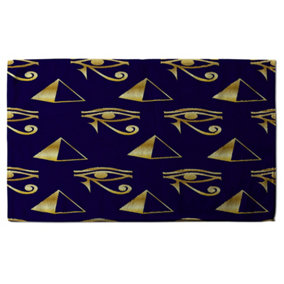 Gold Pyramid & Eye Of Horus (Bath Towel) / Default Title