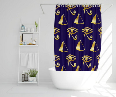 Gold Pyramid & Eye Of Horus (Shower Curtain) / Default Title Price Comparisons | Compare The Build