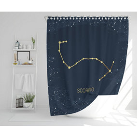 Gold scorpio (shower curtain) / Default Title