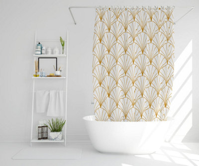 Gold Shells (Shower Curtain) / Default Title