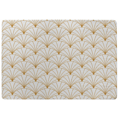 Gold Shells Special Soft Home Rug