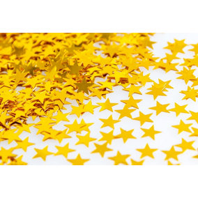Gold Star Confetti Gold 14g Table Scatter Birthday Party Decorations