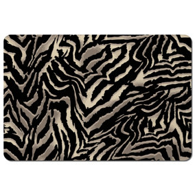 Gold Zebra Print (Placemat) / Default Title