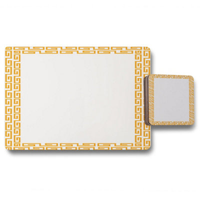 Golden Egyptian Border (Placemat & Coaster Set) / Default Title