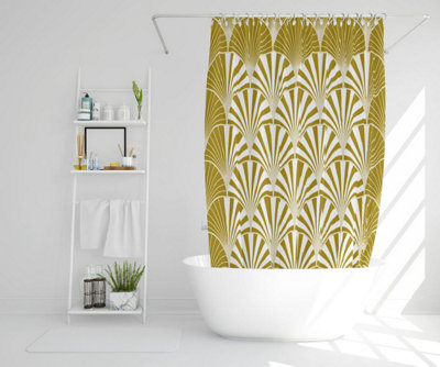 Golden Semi Circles (Shower Curtain) / Default Title Price Comparisons | Compare The Build