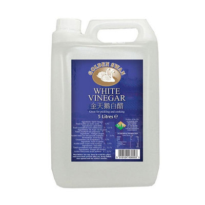 Golden Swan Distilled White Vinegar 1x 5L Cleaning, Stains, Cooking & Pickling