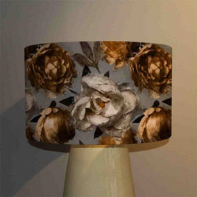 Golden White Flower (Ceiling & Lamp Shade) / 25cm x 22cm / Ceiling Shade