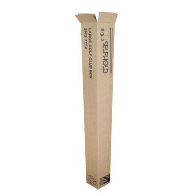 Golf Club Cardboard Boxes 120 x 120 x 1250mm Size (Pack of 10) DIY