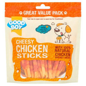 Good Boy Cheesy Chicken Sticks 250g (Pack of 3)
