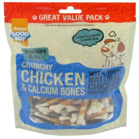 Good Boy Pawsley & Co Crunchy Chicken&Calcium Bone 350g (Pack of 3)