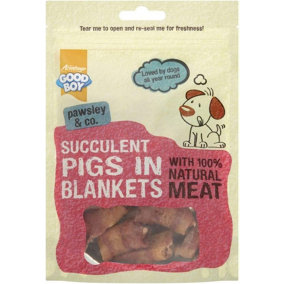 Good Boy Pigs In Blankets 80g Dog Treat Pouches