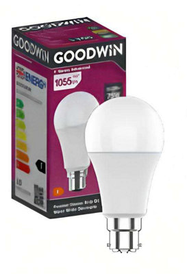 GOODWIN Classic Frosted E27 200D 10W/75W 1100lm Dimmable Ra80 6500K LED ...